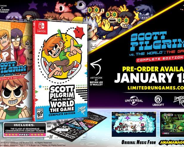 Анонсировано лимитированное физическое издание Scott Pilgrim Vs. The World