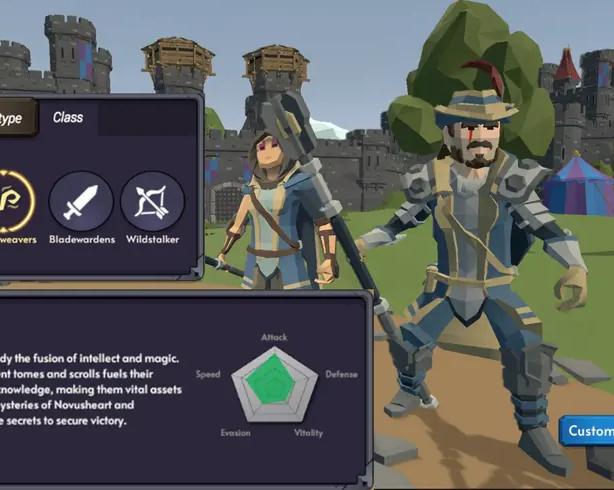 Анонсирована Novushearts — кроссплатформенная MOBA с открытым миром и широкими возможностями кастомизации персонажа